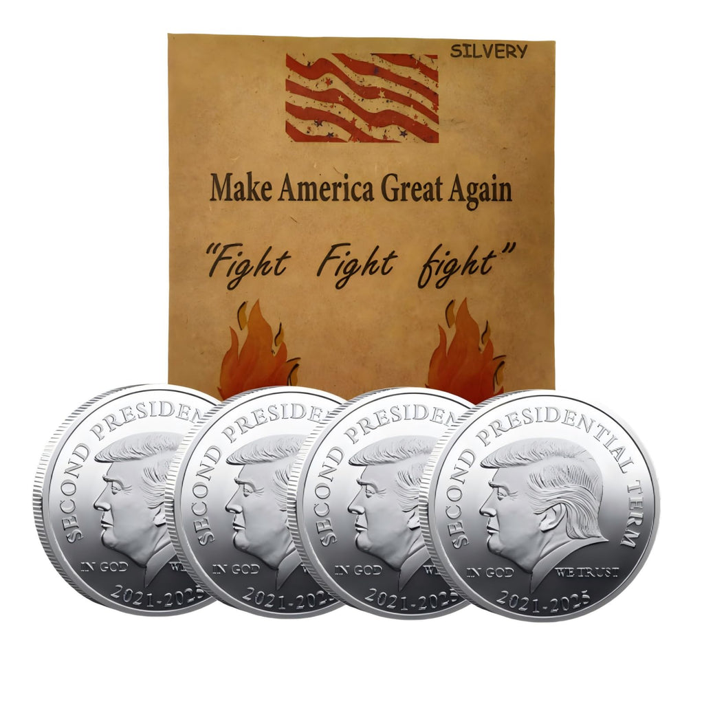 The Freedom Eagle – 2028 Commemorative Silver Plated Coin