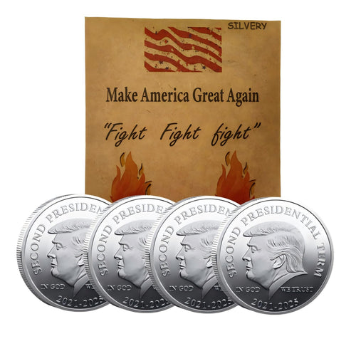 The Freedom Eagle – 2028 Commemorative Silver Plated Coin