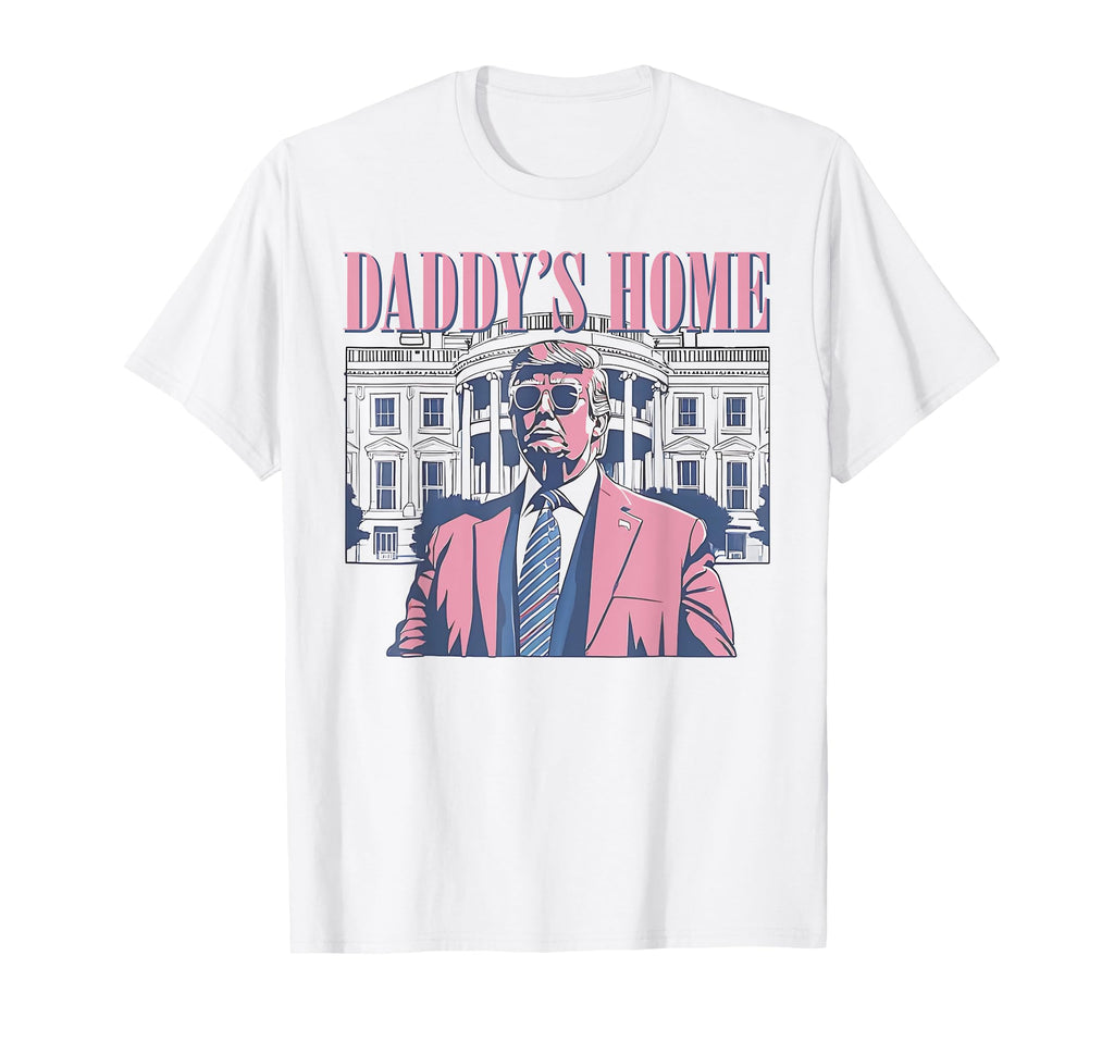 Daddy's Home – Patriotic Graphic Tee