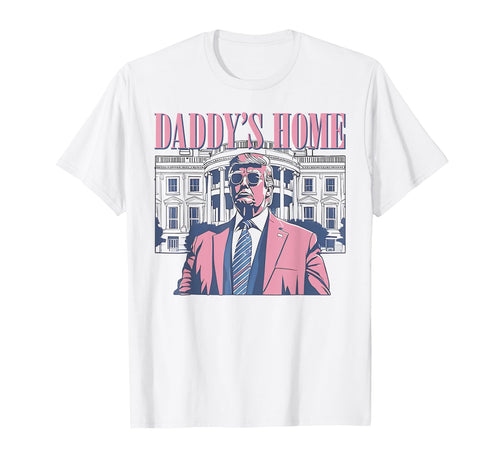 Daddy's Home – Patriotic Graphic Tee
